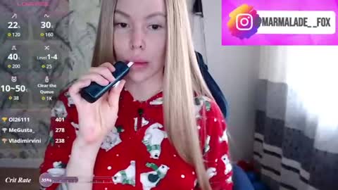 Snapshot of marmalade_fox chatting on 2, 8, 2026 Marmalade Fox online show from 2, 8, 2026