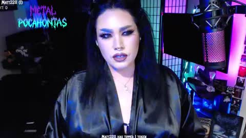 MetalPocahotass online show from 19, 11, 2025