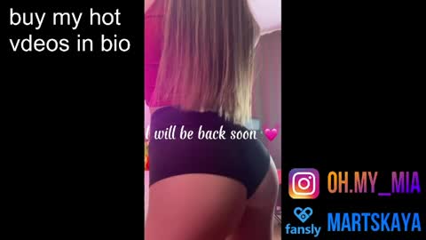 Mia Martskaya online show from 13, 4, 2026