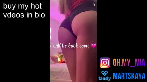 Mia Martskaya online show from 29, 6, 2026