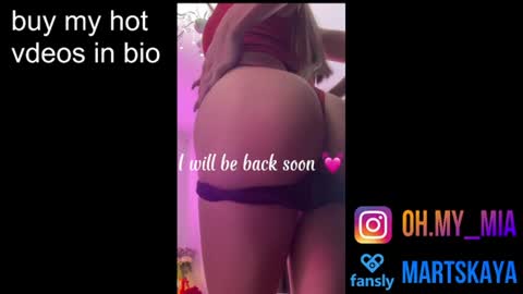 Mia Martskaya online show from 25, 7, 2026