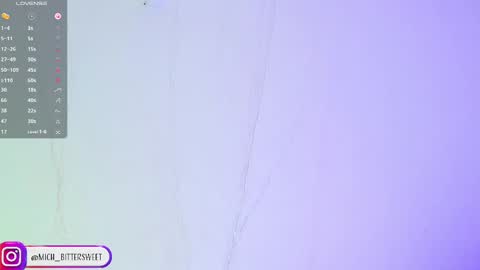 Snapshot of mich_bittersweet chatting on 11, 3, 2025 online show from 11, 3, 2025