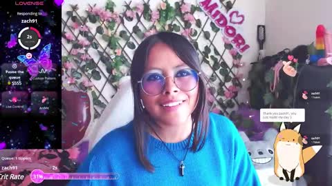 Midori 7u7 online show from 22, 1, 2025