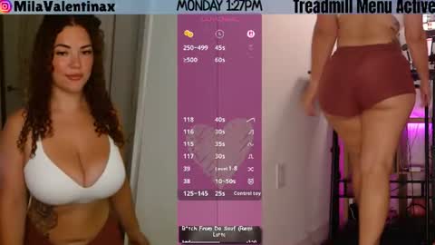 Snapshot of milavalentinax chatting on 13, 7, 2026 Mila Valentina online show from 13, 7, 2026