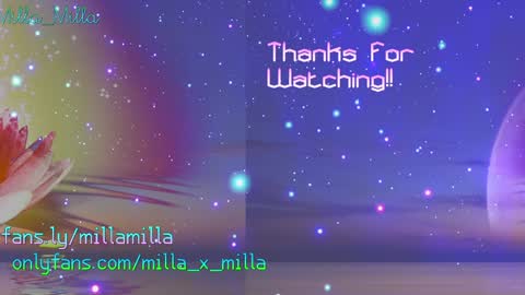 milla_milla online show from 24, 1, 2025