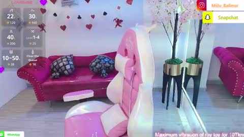 Milu ballmer  online show from 13, 2, 2026