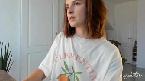 Snapshot of missalexthorn chatting on 8, 4, 2026 Alexandra Thorn online show from 8, 4, 2026