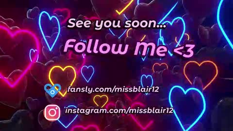 Snapshot of missblair12 chatting on 27, 2, 2025 MissBlair online show from 27, 2, 2025