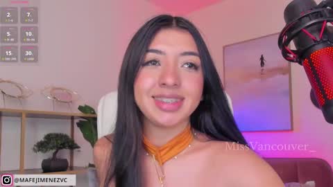 Snapshot of missvancouver_ chatting on 20, 2, 2025 Mafe Jimenez online show from 20, 2, 2025