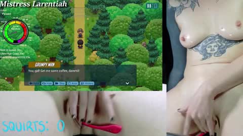 Mistress Larentiah online show from 12, 3, 2026