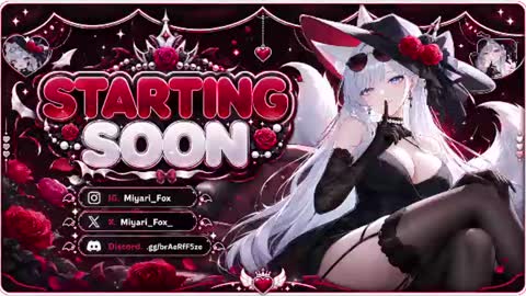 MiyariFox online show from 14, 7, 2026