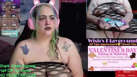 Wishs Playground online show from 12, 2, 2026