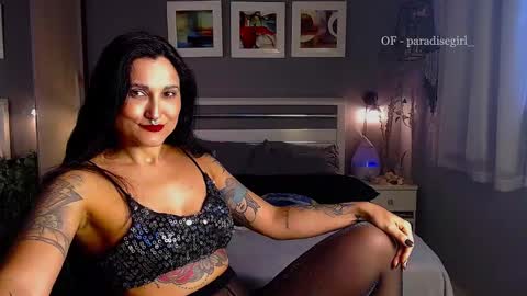 My alter ego Betinna Flowers - a tattooed Miss  -   Are you missing me come in here  -  online show from 6, 1, 2025