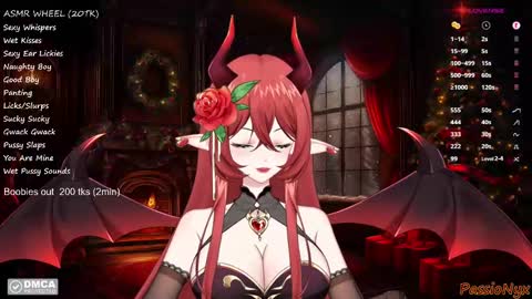 Snapshot of passionyx chatting on 16, 12, 2024 Succubus Nyx online show from 16, 12, 2024