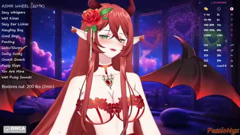 Snapshot of passionyx chatting on 4, 1, 2025 Succubus Nyx online show from 4, 1, 2025