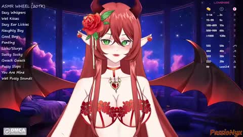 Snapshot of passionyx chatting on 14, 1, 2025 Succubus Nyx online show from 14, 1, 2025