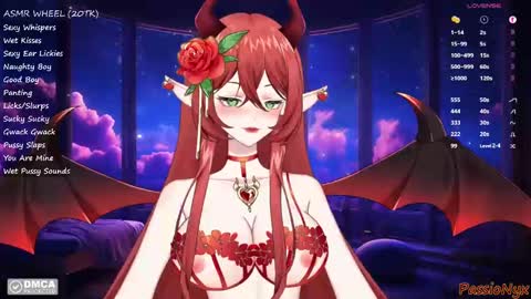 Snapshot of passionyx chatting on 19, 1, 2025 Succubus Nyx online show from 19, 1, 2025