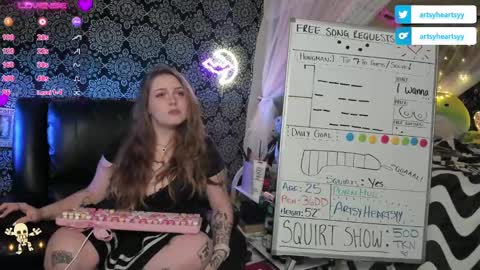 ArtsyHeartsyy online show from 10, 12, 2024