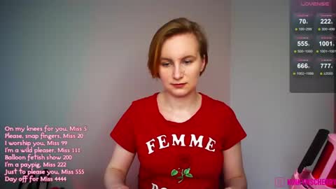 Snapshot of randycherry chatting on 12, 6, 2026 Cherry Miss Cherry online show from 12, 6, 2026