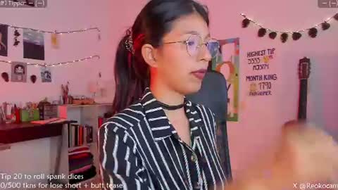 Snapshot of reoko_ chatting on 9, 7, 2026 Reoko online show from 9, 7, 2026