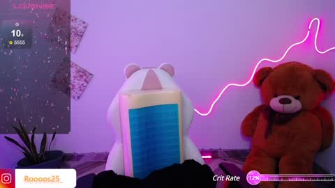 Snapshot of rossebunny25 chatting on 24, 1, 2025 Rosse online show from 24, 1, 2025