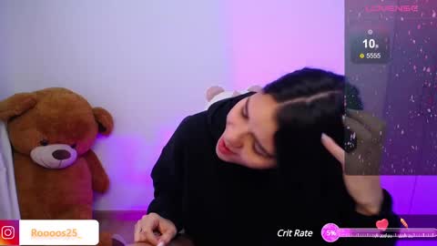 Snapshot of rossebunny25 chatting on 25, 2, 2025 Rosse online show from 25, 2, 2025