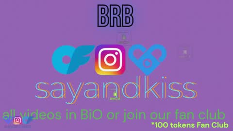 Say and kiss online show from 3, 5, 2026