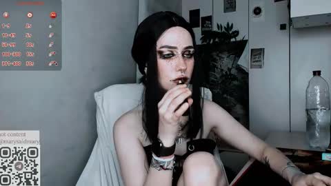 Snapshot of say_mary chatting on 10, 9, 2025 pronoun she. name Mary. age 21. online show from 10, 9, 2025