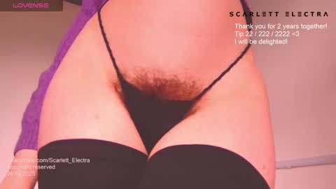 Snapshot of scarlett_electra chatting on 4, 10, 2025 SCARLETT ELECTRA - online show from 4, 10, 2025