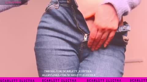 SCARLETT ELECTRA  -  online show from 9, 1, 2026