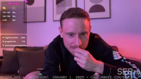 Sebastian online show from 1, 1, 2025