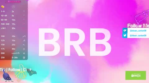 Dean Carter online show from 10, 9, 2025