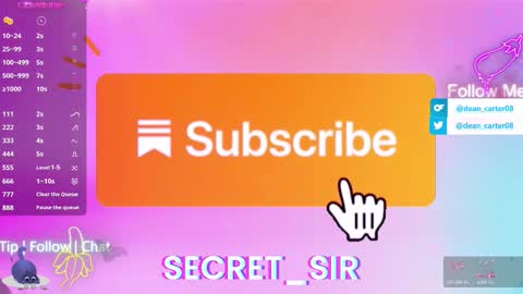 Dean Carter online show from 8, 3, 2026