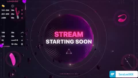 SeraLeeXXX online show from 12, 2, 2026