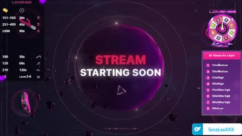 SeraLeeXXX online show from 20, 5, 2026
