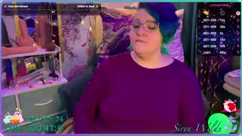 Siren Wilde online show from 24, 5, 2026