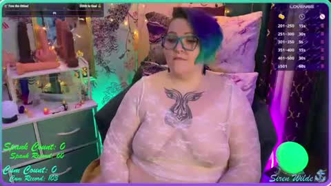 Siren Wilde online show from 30, 6, 2026