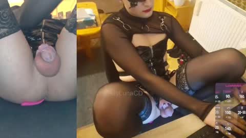 SissyLunaTS online show from 28, 1, 2025