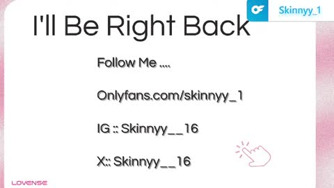 Skinnyy   online show from 5, 6, 2026