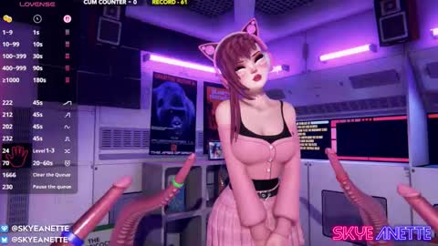 SkyeAnette online show from 20, 2, 2026