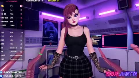 SkyeAnette online show from 29, 3, 2026