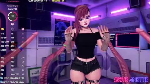 SkyeAnette online show from 10, 4, 2026