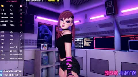 SkyeAnette online show from 1, 6, 2026