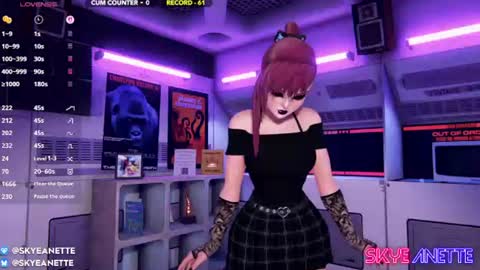 SkyeAnette online show from 19, 6, 2026