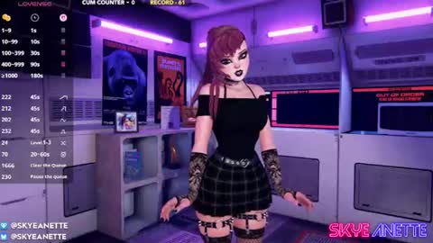 SkyeAnette online show from 27, 6, 2026