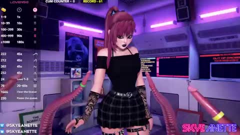 SkyeAnette online show from 29, 6, 2026