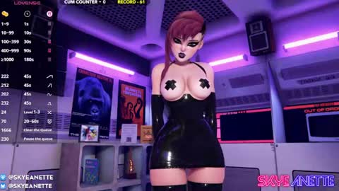 SkyeAnette online show from 10, 7, 2026