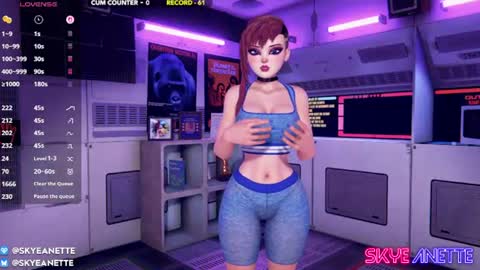 SkyeAnette online show from 17, 7, 2026