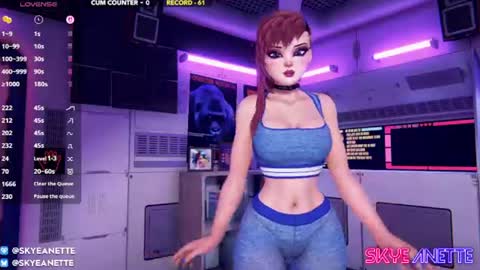 SkyeAnette online show from 19, 7, 2026