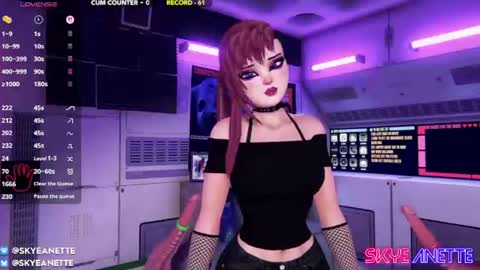 SkyeAnette online show from 24, 7, 2026